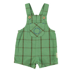 Piupiuchick - Green | Checked Romper
