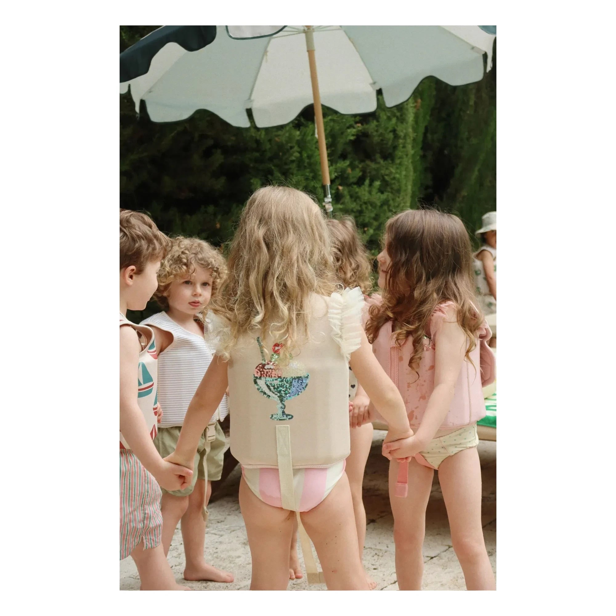 Konges Sløjd - Dust Swim Vest | Pink