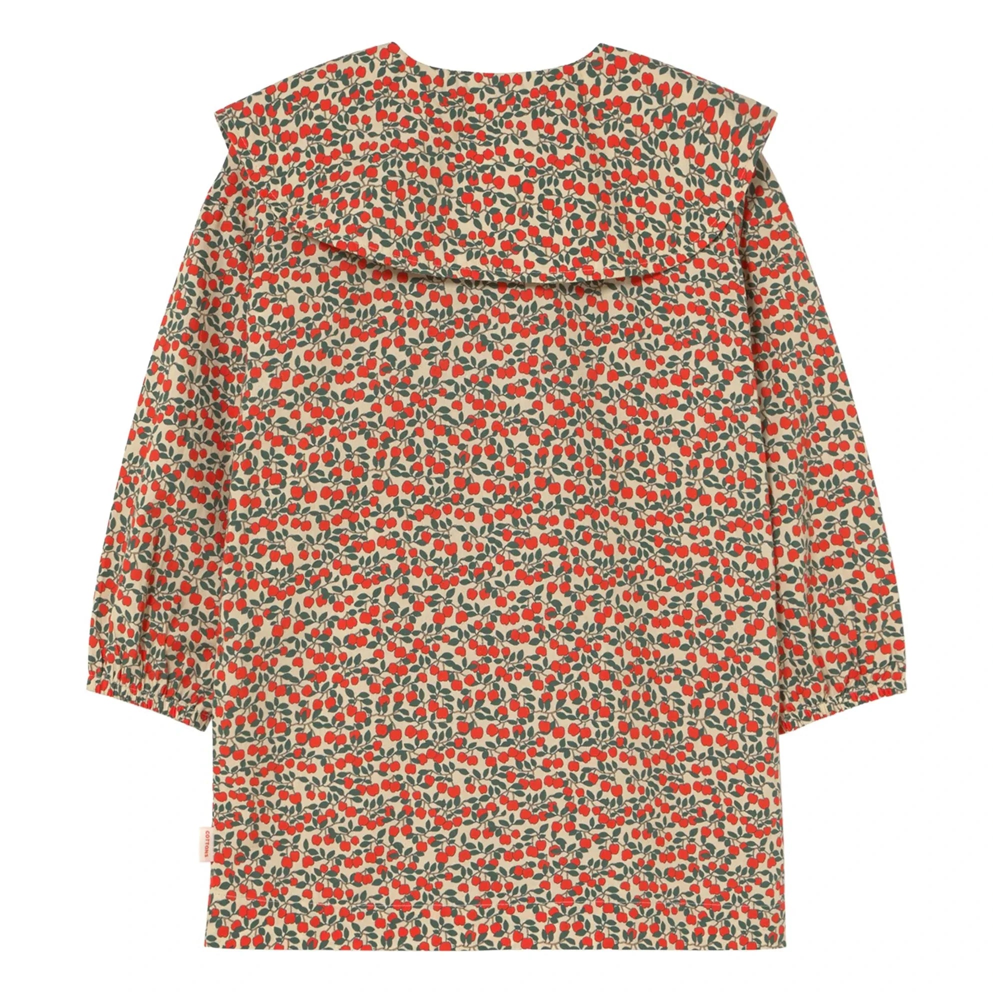 Tinycottons - Apple Poplin Elbise | Bej