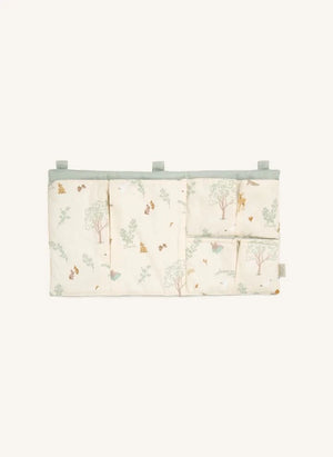 Cam Cam - Woodland Crib Bumper | Ecru
