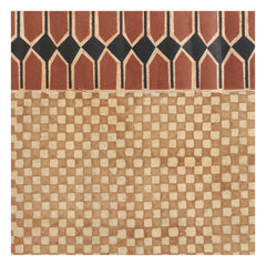Le Monde Sauvage - Superfrise Vertebra Sienna - 9-leaf Set | Terracotta