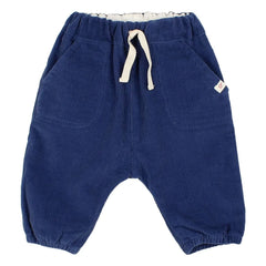 Búho - Soft Velours Organik Pamuk Pantolon | Lacivert