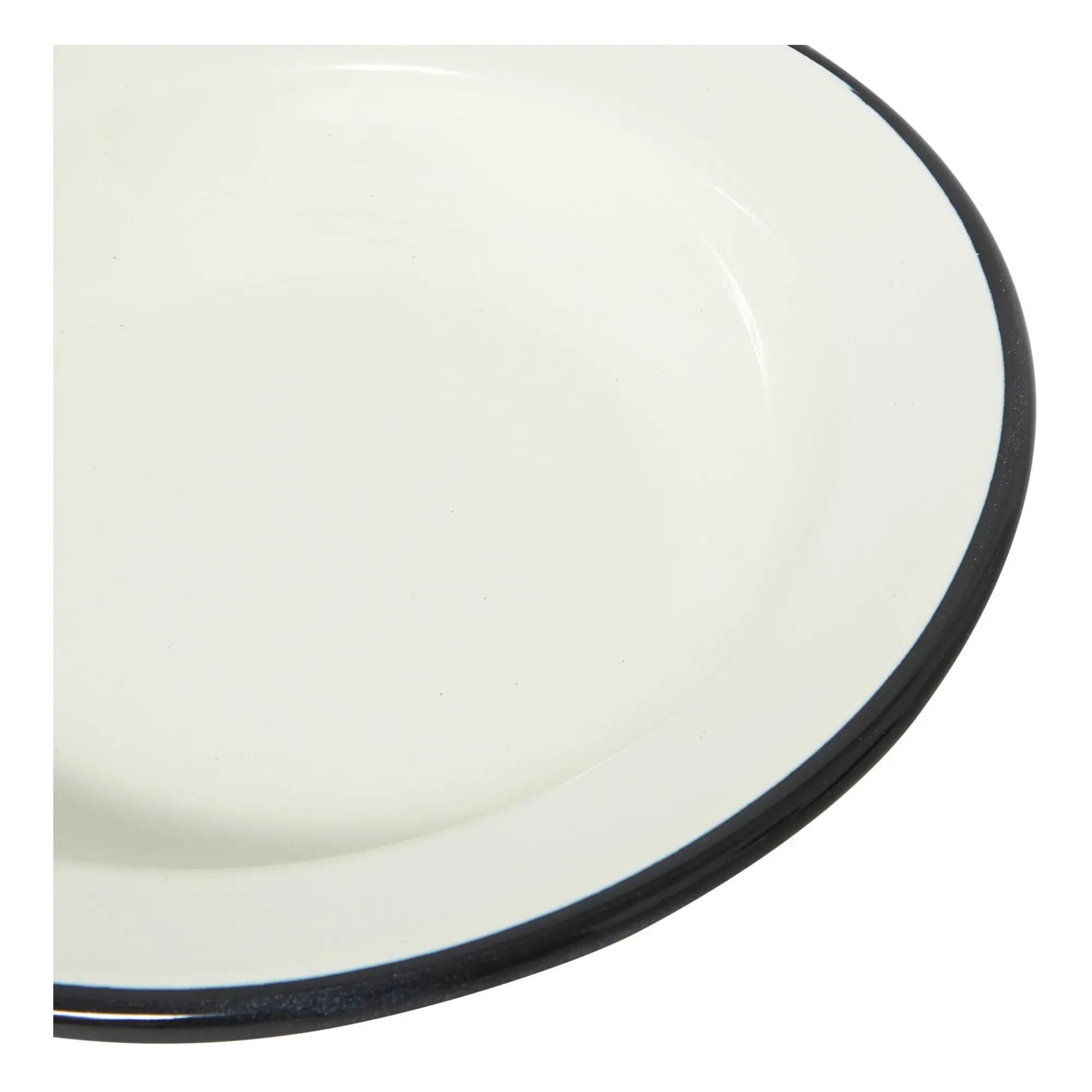 Zangra - Enamel Bowl | Ivory