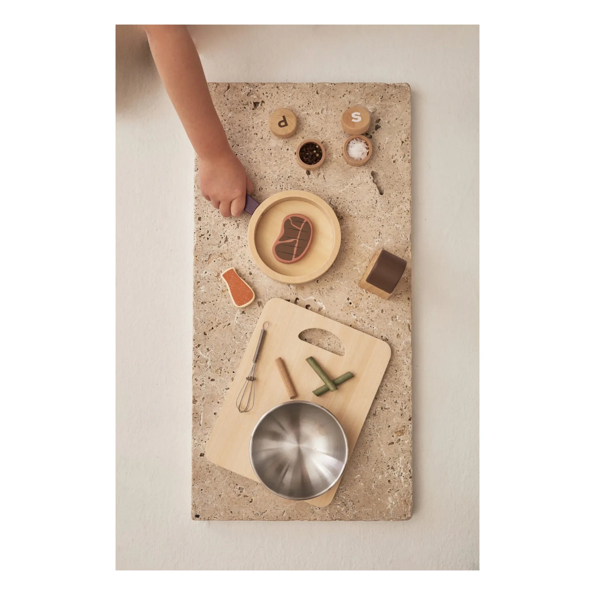 Kid's Concept - Wooden Toy Food Set