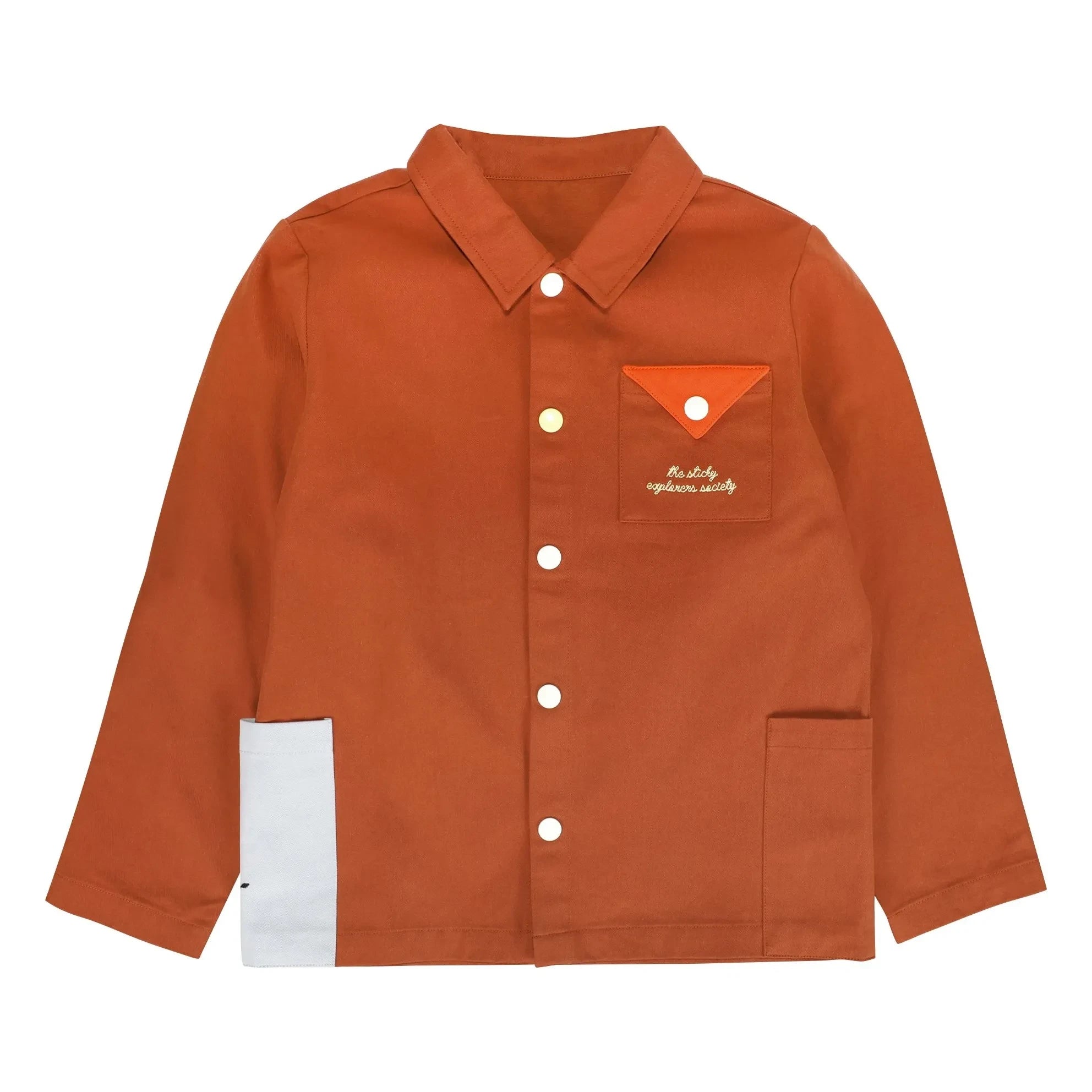 Sticky Lemon - Pocket Envelope Jacket | Terracotta