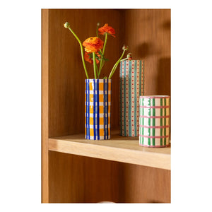 &Klevering - Clash Dot Vase | Light Blue