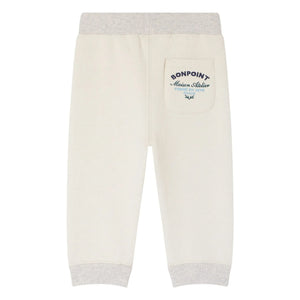 Bonpoint - Bambo organik pamuk jogger | Ekru
