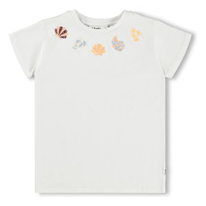 Molo - Ranva Shell Organic Cotton T-Shirt | White