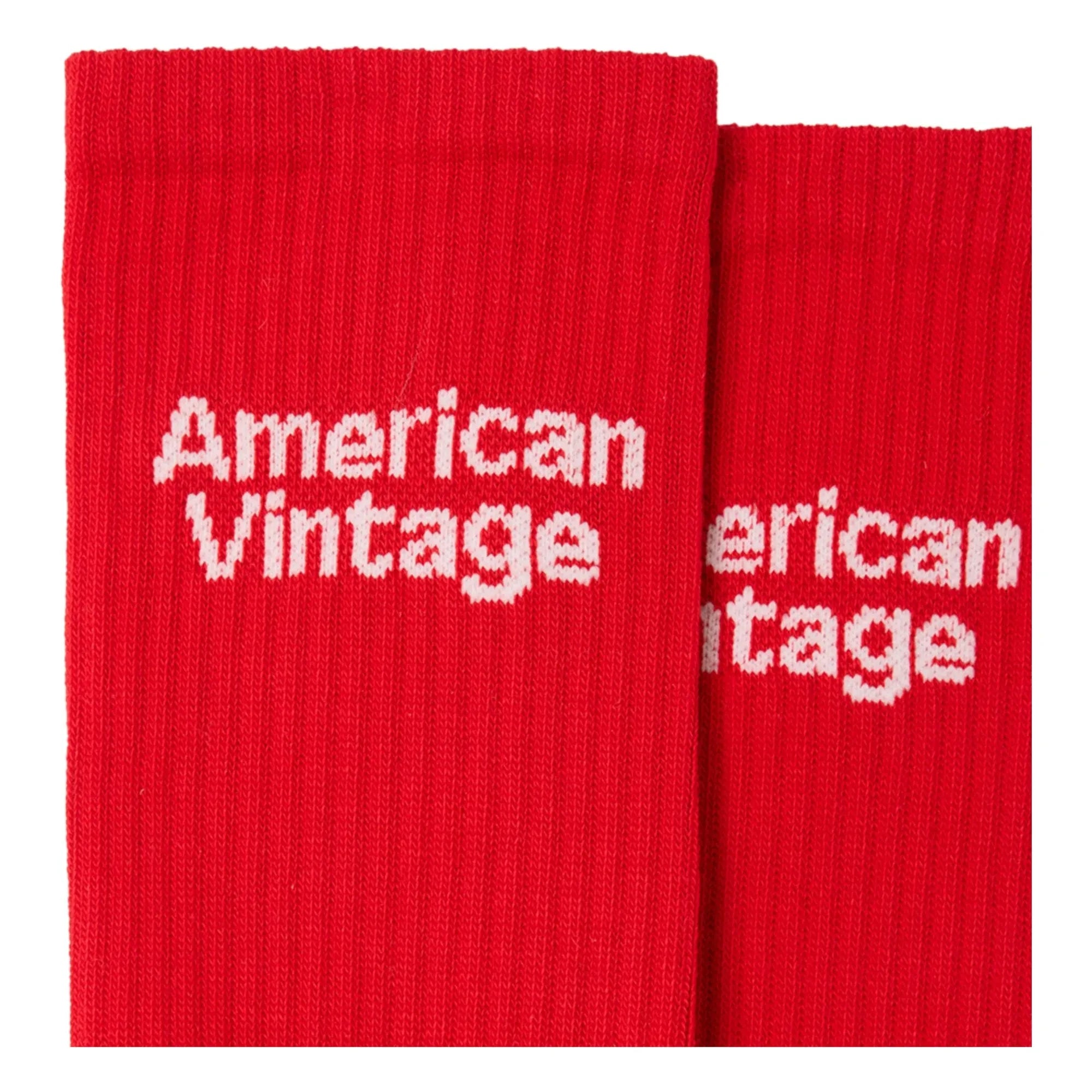 American Vintage - Clypsun Cotton Socks | Red