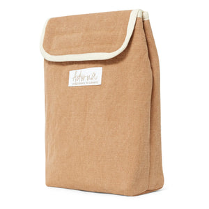 Adorna - Linen Insulated Lunch Bag | Terracotta