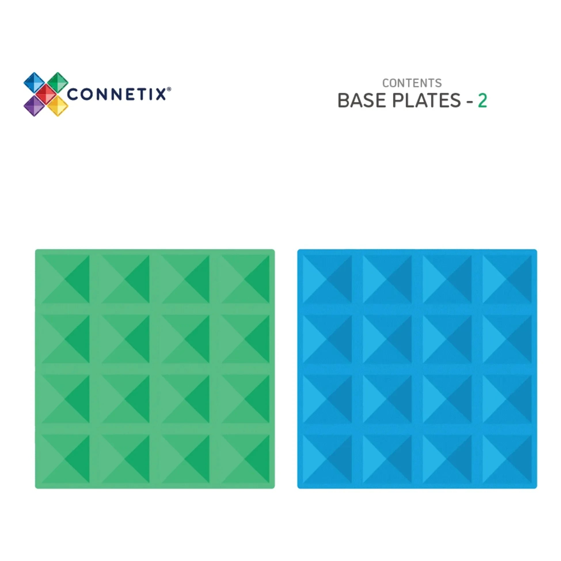 Connetix - Blue and Green - 2 Pieces