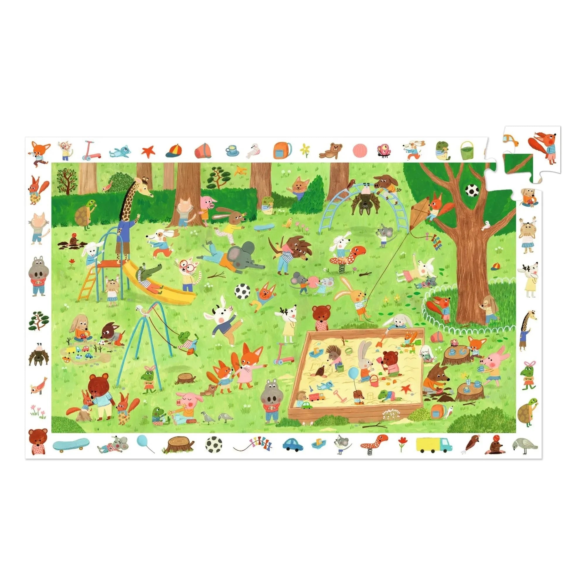 Djeco - Square Puzzle - 36 Pieces