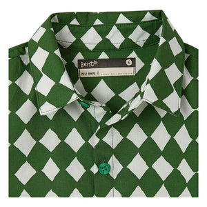 Fabula - Damier Shirt | Green