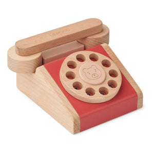 Liewood - Selma Classic Wooden Phone | Red