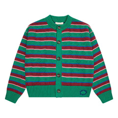 Bobo Choses - Striped Organic Cotton Tank Top | Green
