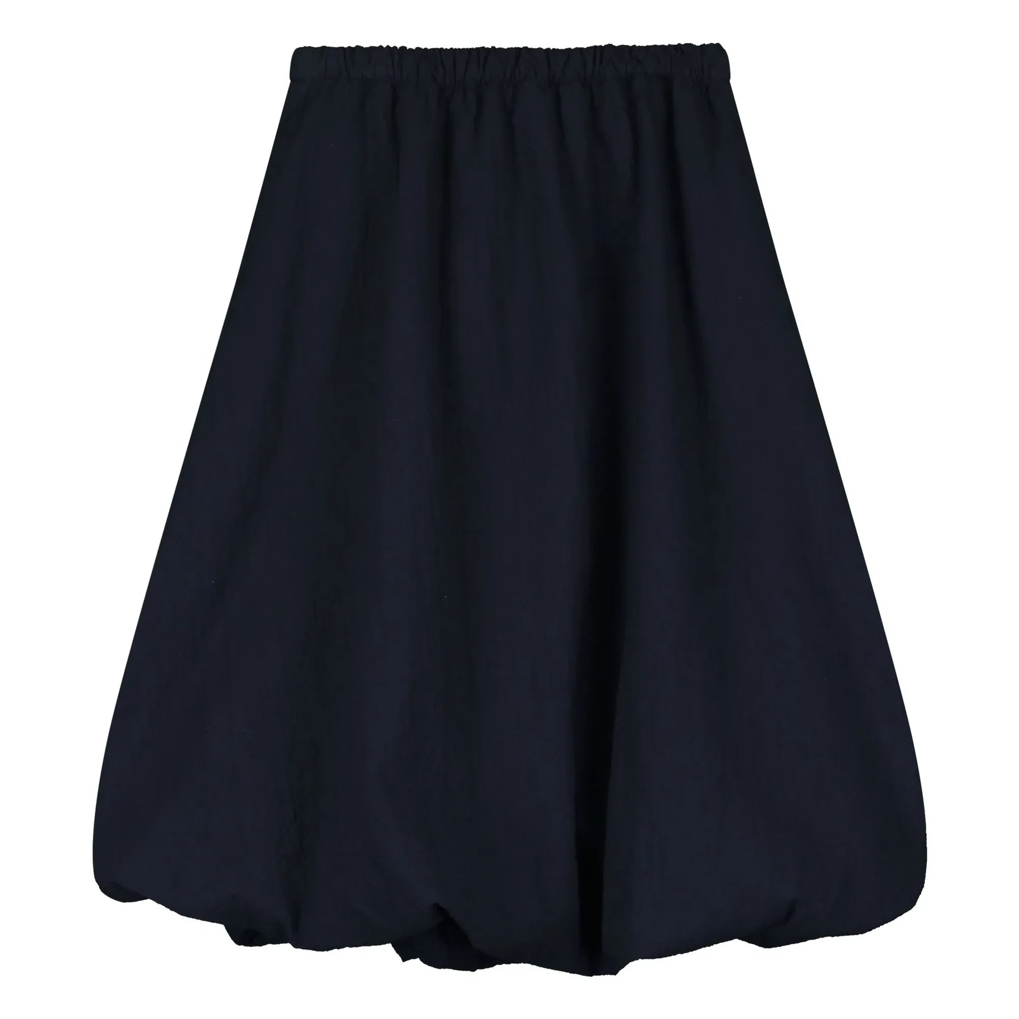 Tangerine - Midi Pleated Skirt | Dark Blue