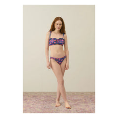 Louise Misha - Baby Recycled Fiber Swimsuit Top - Women's Collection | Dark Blue