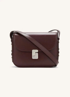 Soeur - Bellissima Mini Leather Bag | Burgundy