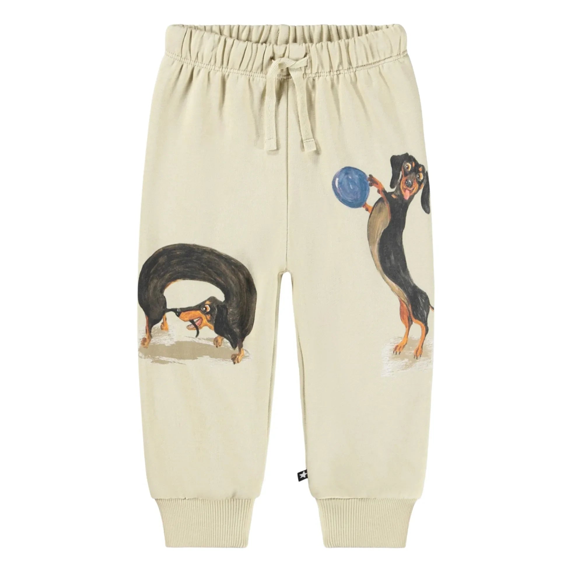 Molo - Jogger Simeon Dog Play Organik pamuk | Ekru