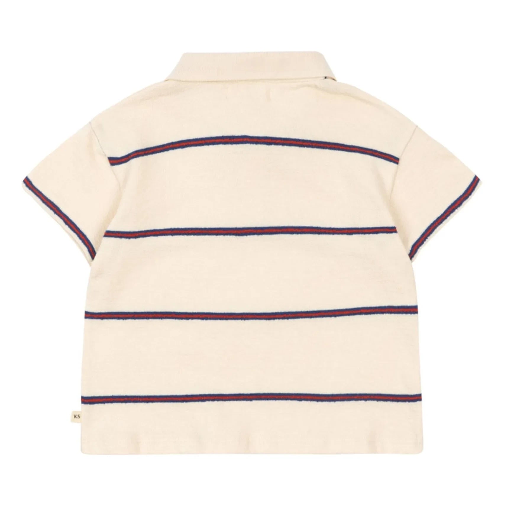 Konges Sløjd - Striped Organic Cotton Polo Trio | Beige