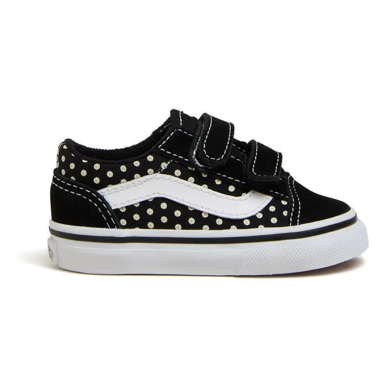 Vans - Old Skool V Floral Sneakers | Black