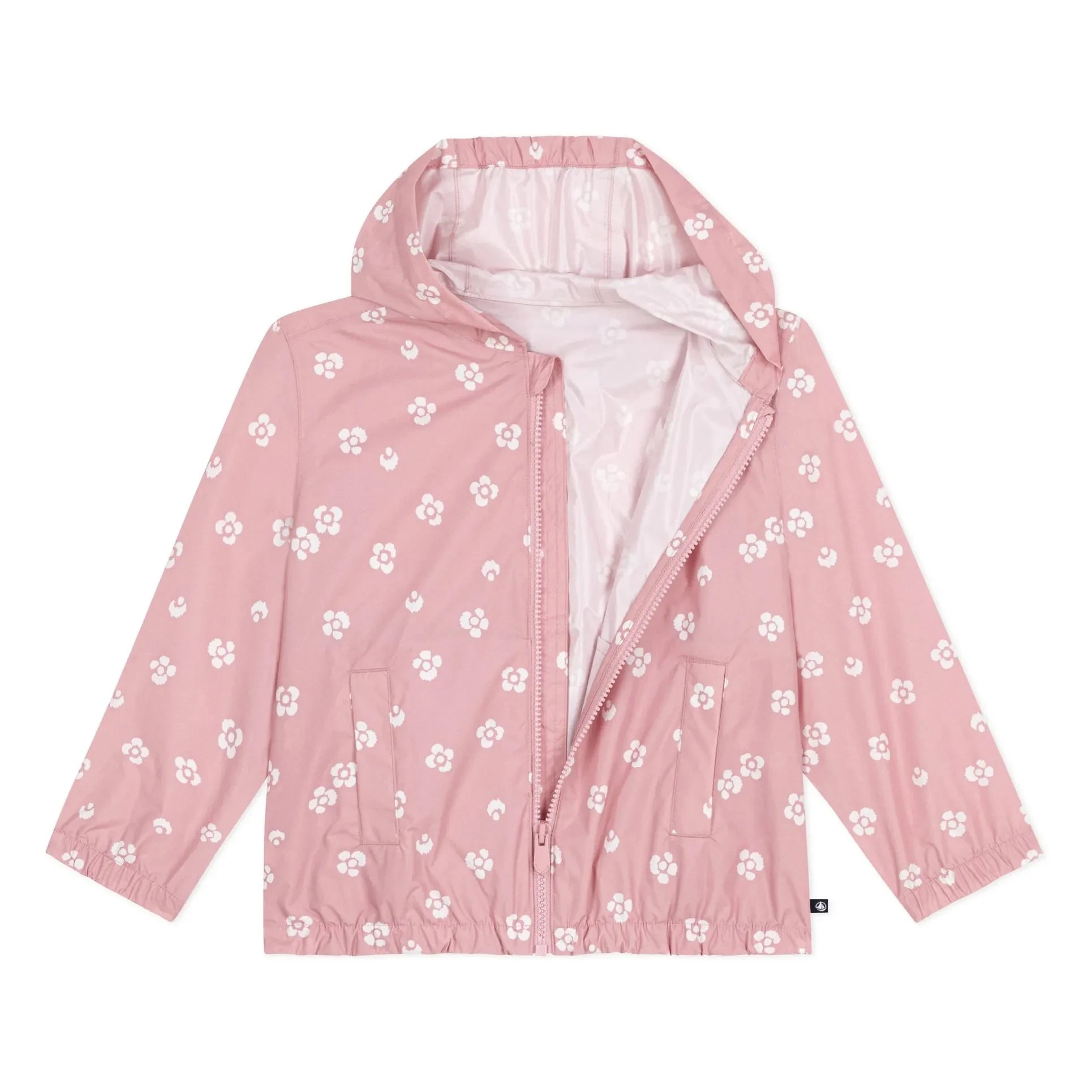 Petit Bateau - Bonzai Recycled Fiber Coat | Pink