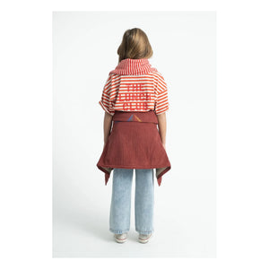 Piupiuchick - The Lunch Club Çizgili Tişört | Turuncu