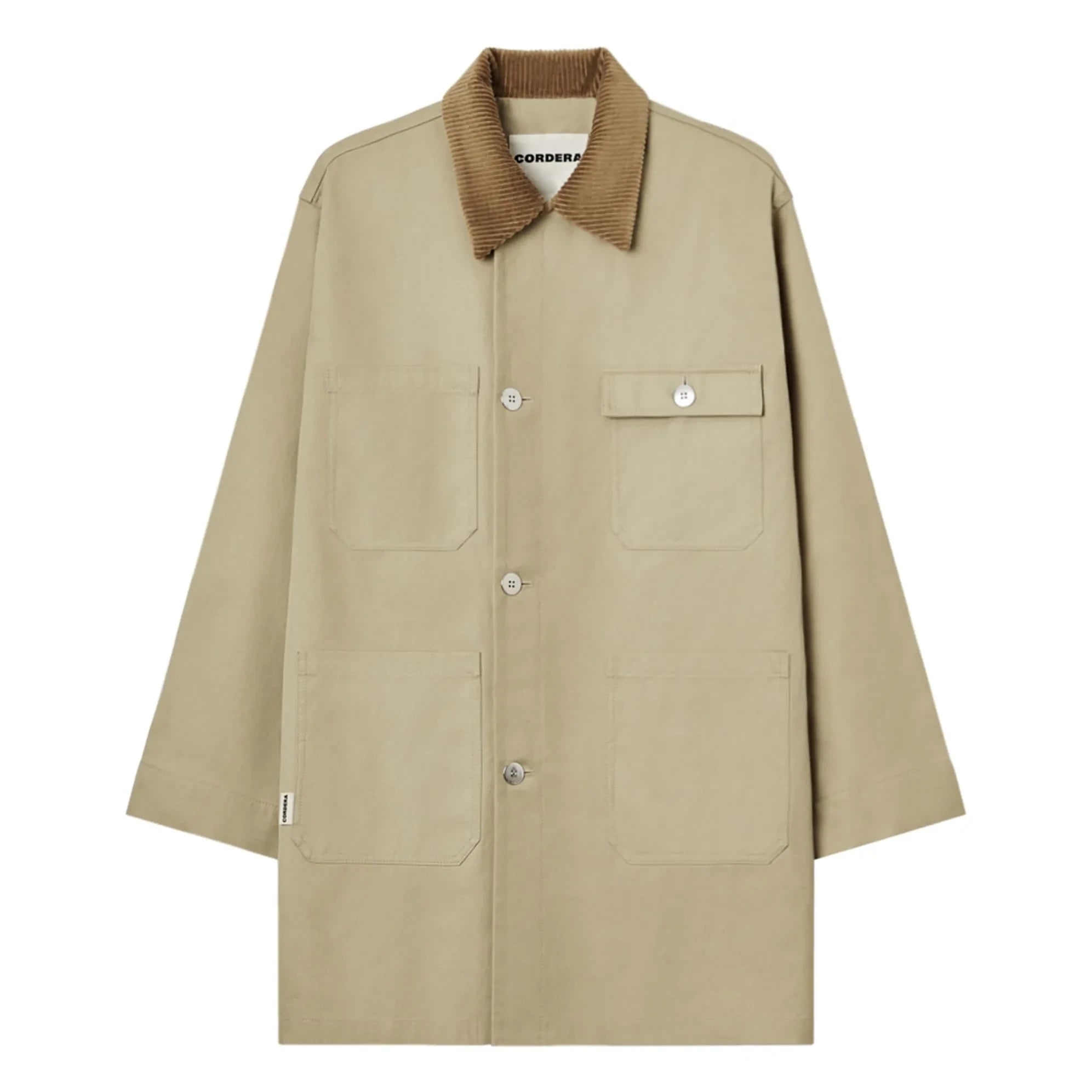Cordera - Buttoned Jacket | Beige