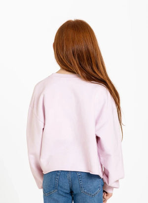 Hundred Pieces - Belmont Horses Organic Cotton Sweatshirt | Light Pink