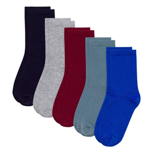 Petit Bateau - Pack of 5 Pairs of Flat Socks | Blue