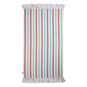 Jera Mini - Striped Ruffled Beach Towel