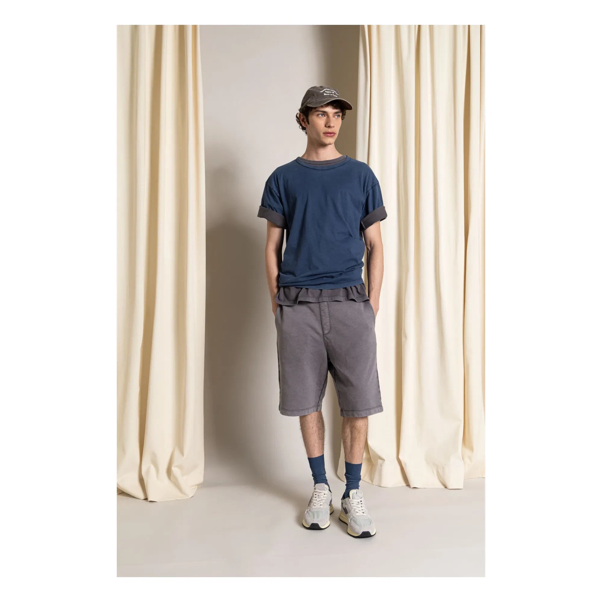 Smallable Man - Aron Organic Cotton Shorts | Charcoal