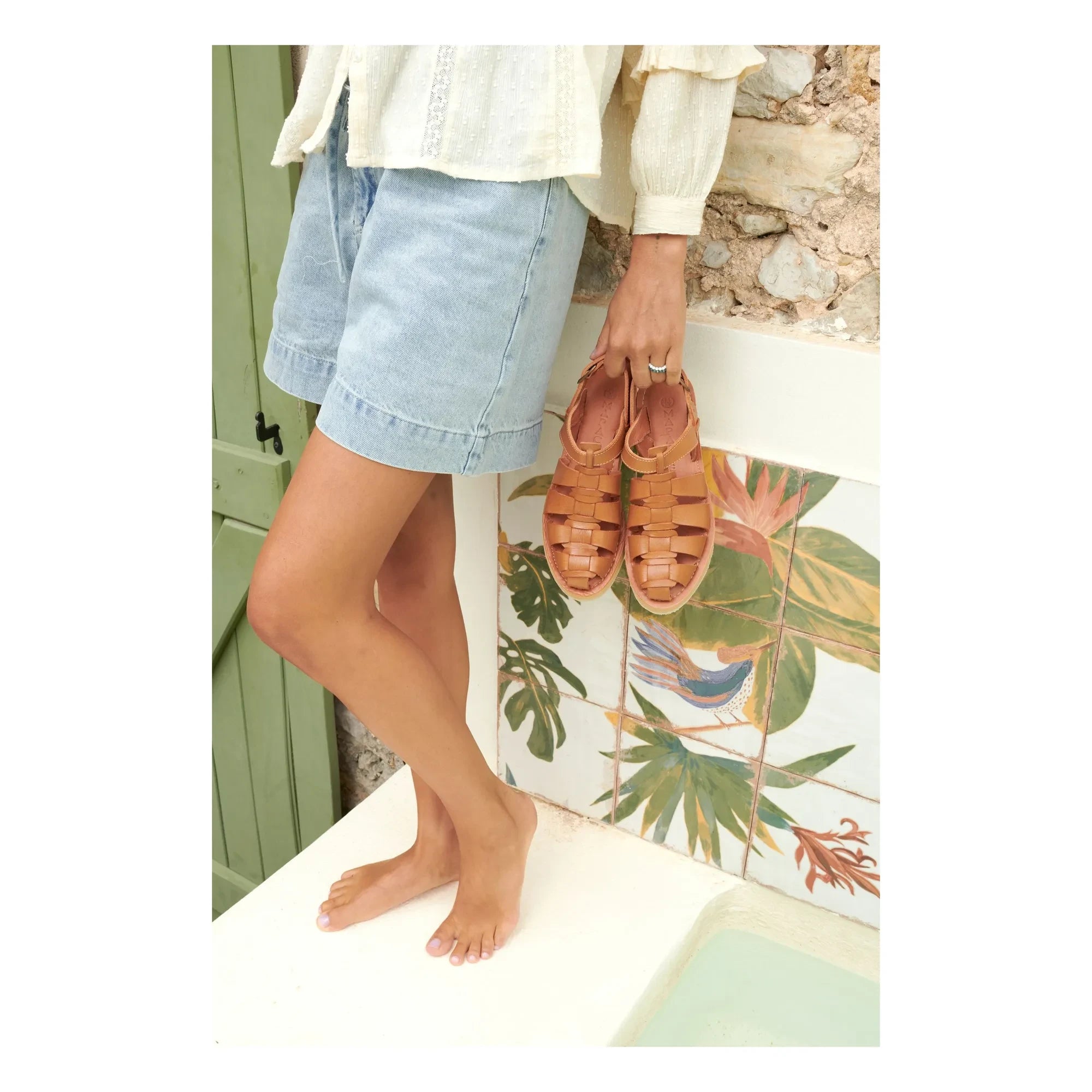 Mapache - Diego Sandals | Camel