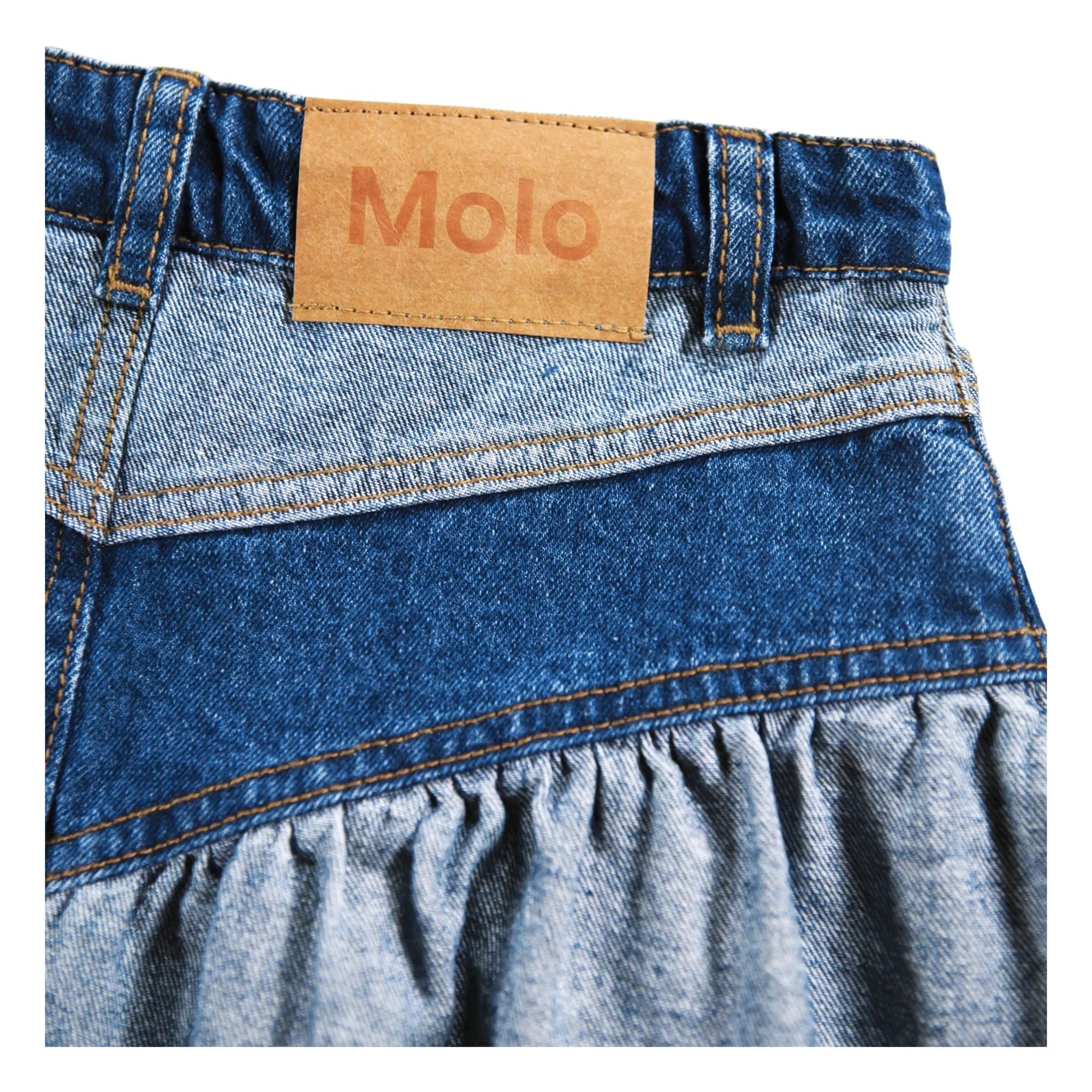 Molo - Becca Organic Cotton Skirt | Denim