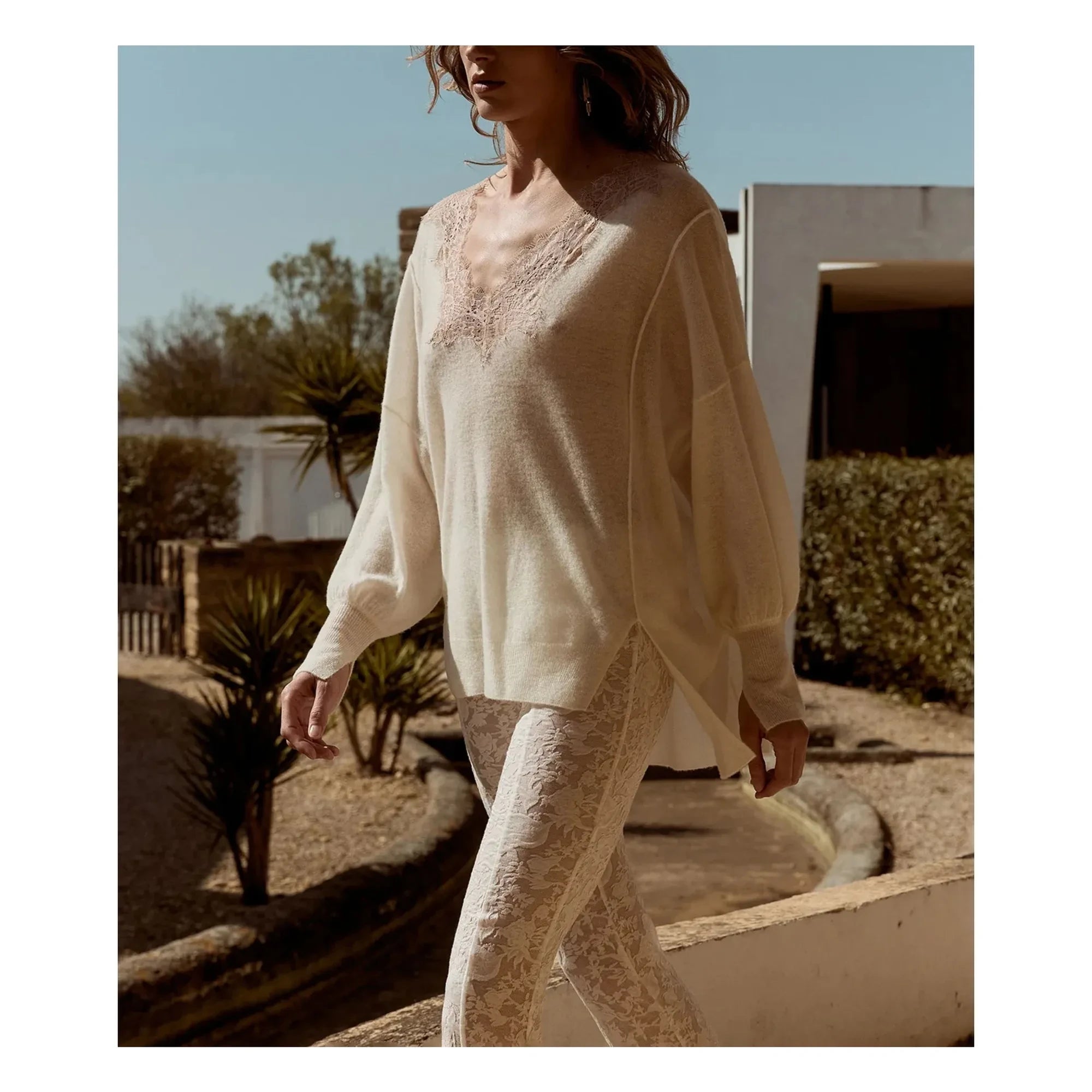 Mes Demoiselles - Aera Wool Sweater | Ivory