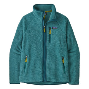 Patagonia - Zippered Retro Fleece Recycled Fiber Fleece | Peacock Blue