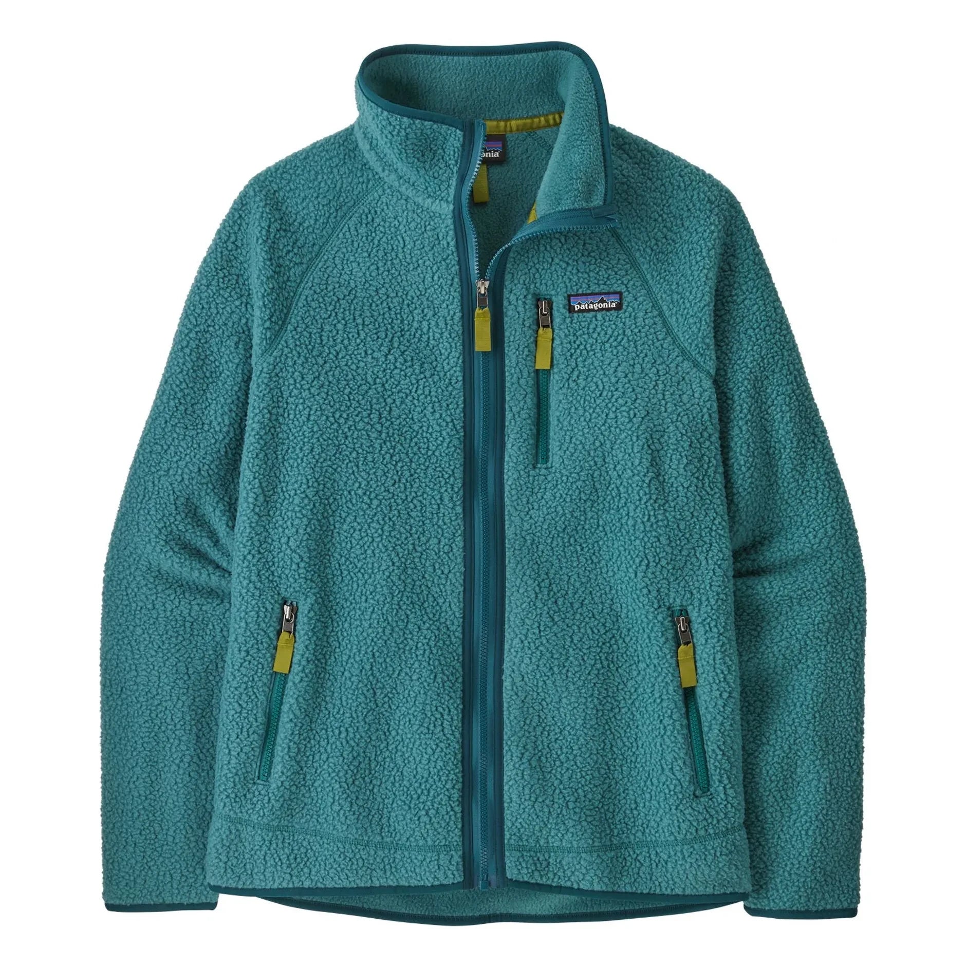Patagonia - Zippered Retro Fleece Recycled Fiber Fleece | Peacock Blue