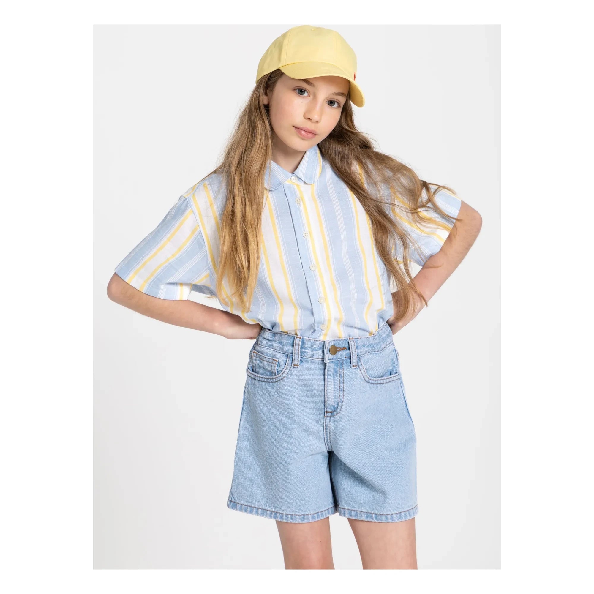 Hundred Pieces - Denim Daisie Shorts | Blue