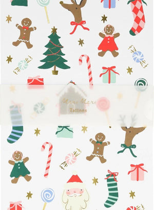 Meri Meri - Joli Noël temporary tattoos