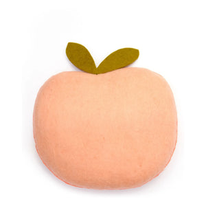 Muskhane - Peach Felt Pillow | Powder Pink