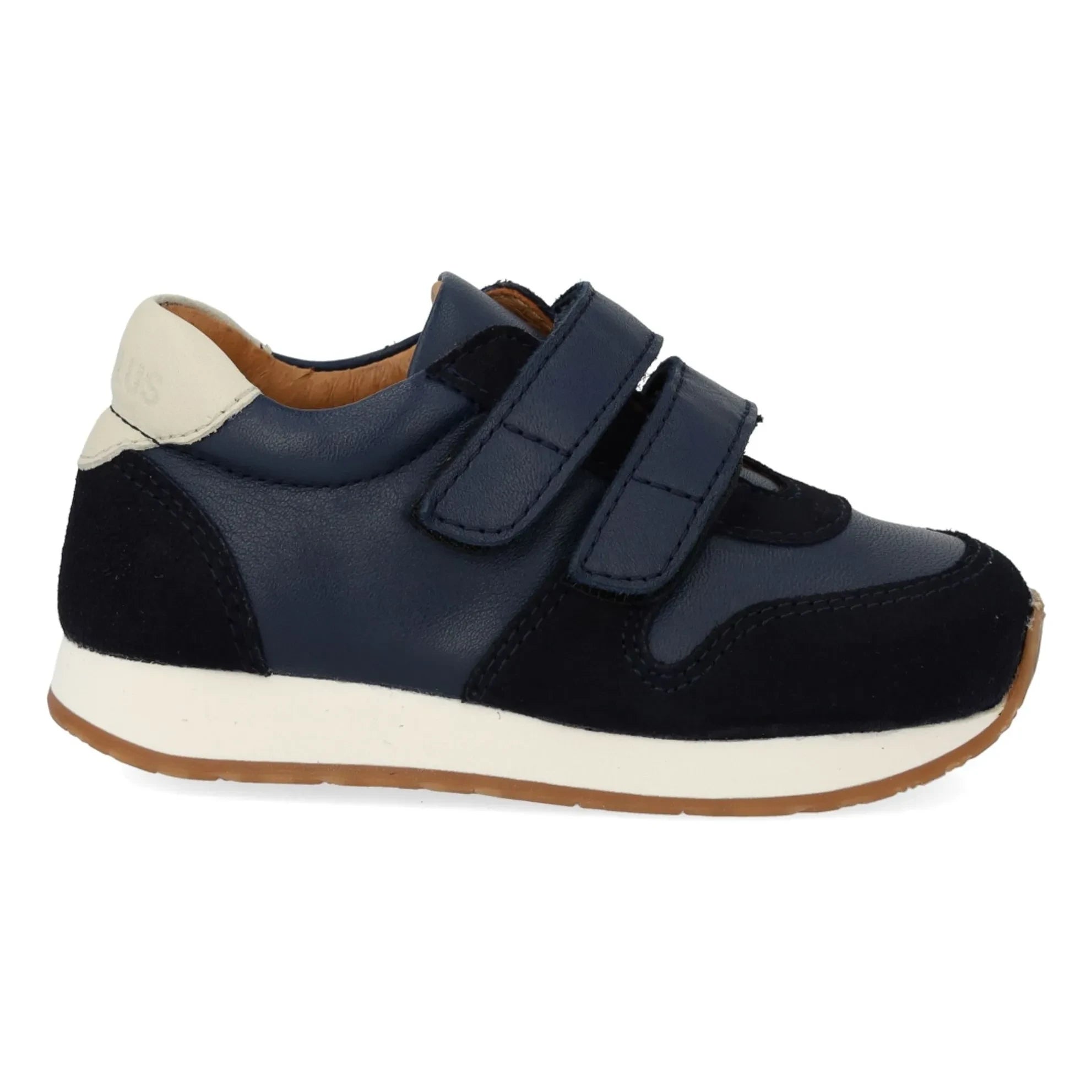 Angulus - Double Striped Sneakers | Navy Blue