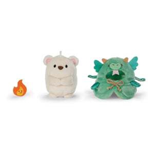 Nici - Snono White Bear Plush Dragon Costume | Green