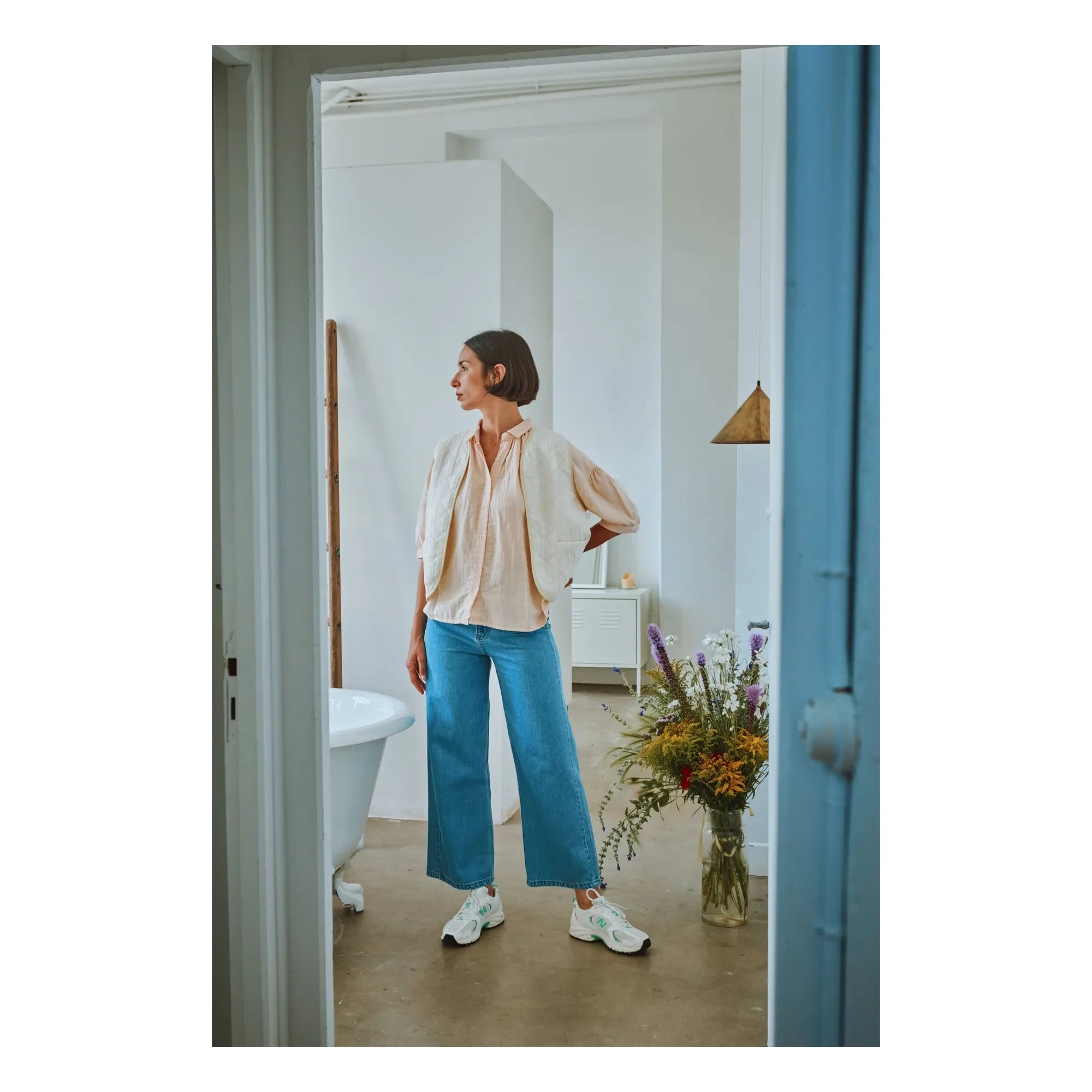 Poudre Organic - Bergenie Denim Pants | Blue
