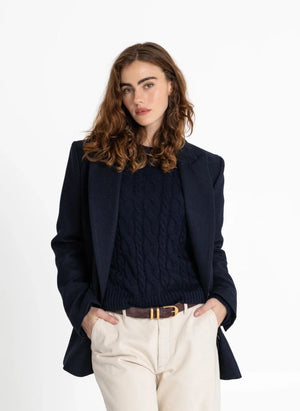 Smallable Woman - Camille Wool Jacket | Navy