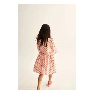 Cozmo - Alba Fleurie Organic Cotton Dress | Powder Pink