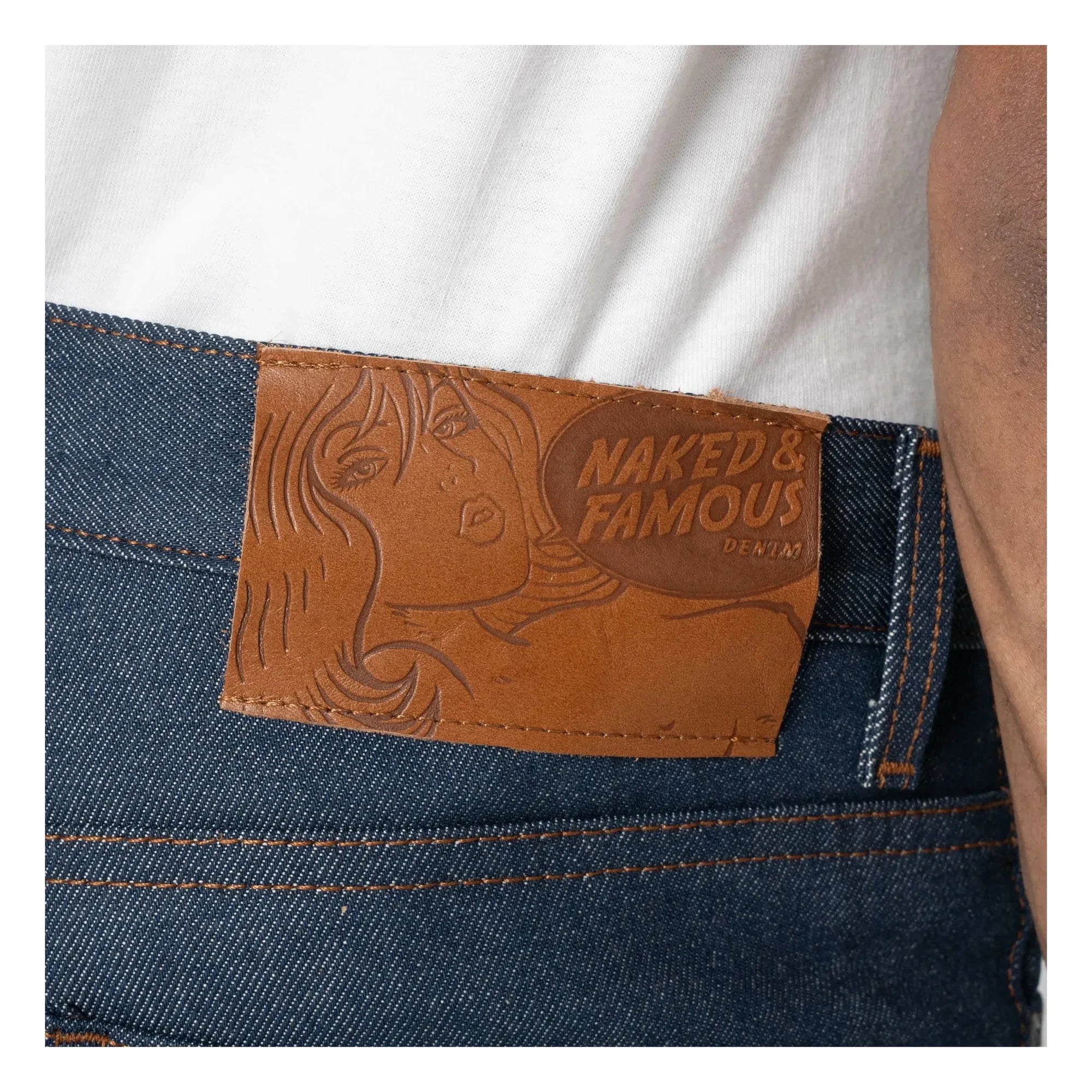 Naked & Famous - Super Guy Natural Indigo Selvedge Jeans | Indigo