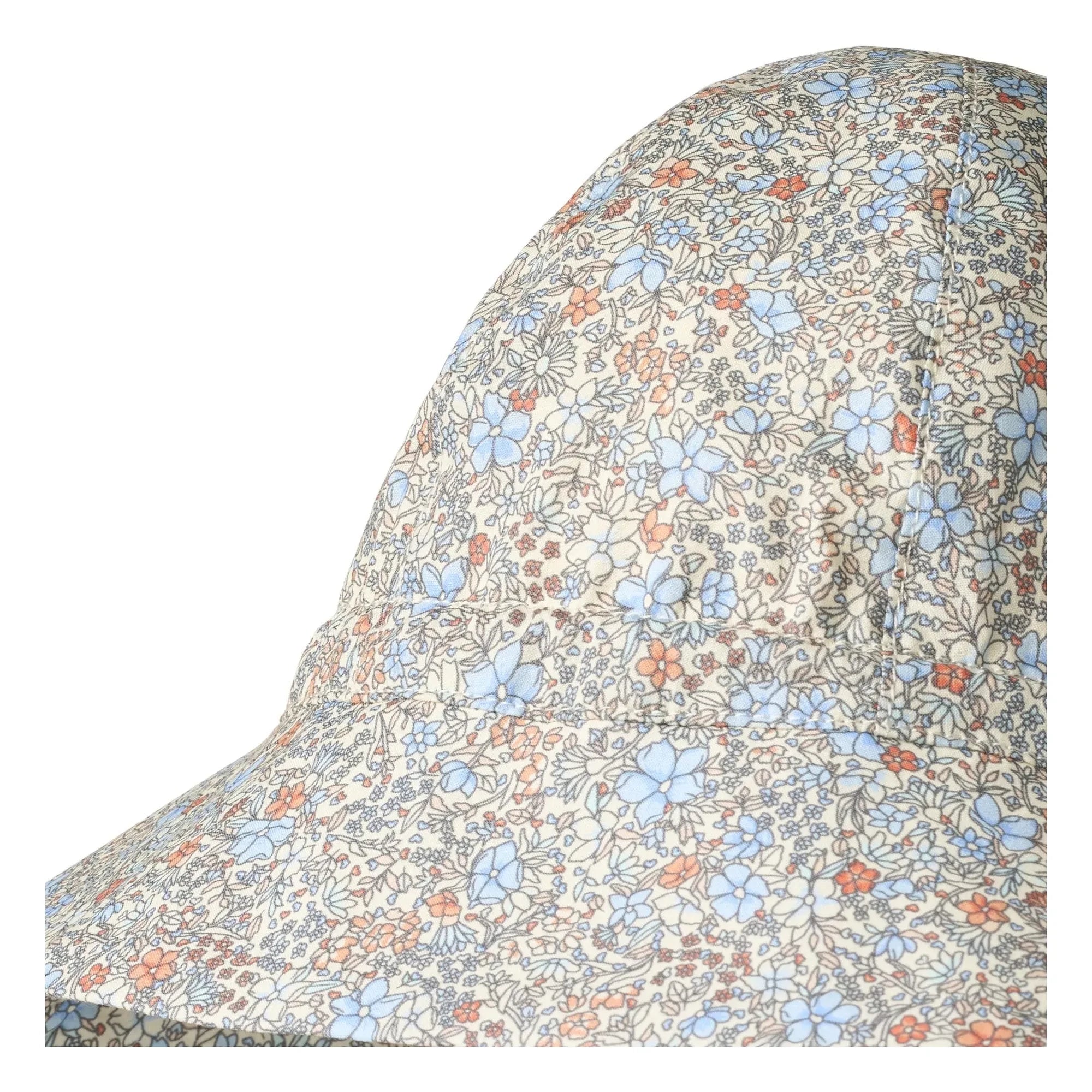 Wheat - Chloe Fleuri Organic Cotton Hat | Light Blue