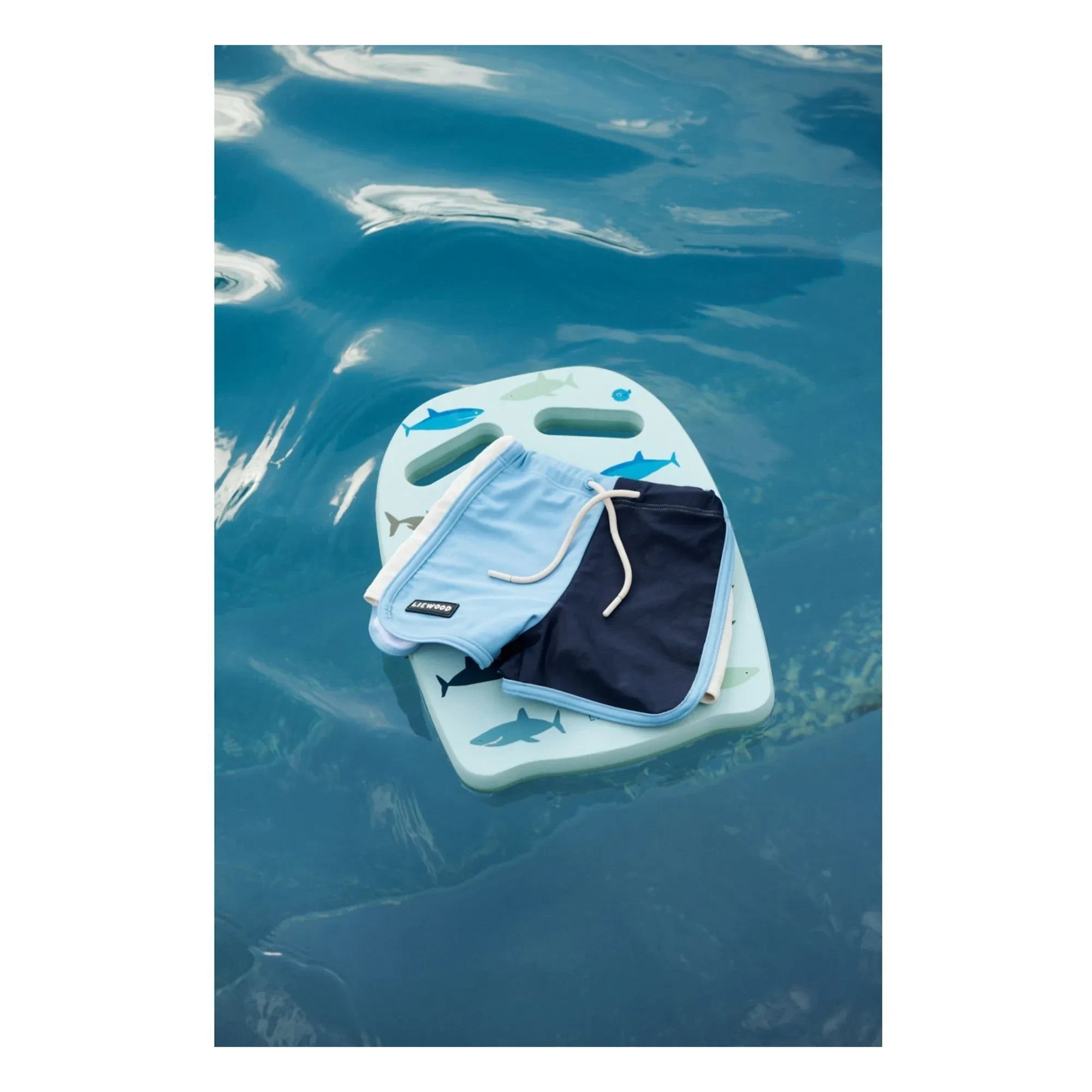 Liewood - Hayden Swim Board | Shark/Dove blue
