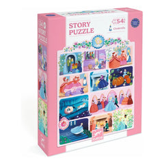 Djeco - Cinderella Story Puzzle - 54 Pieces
