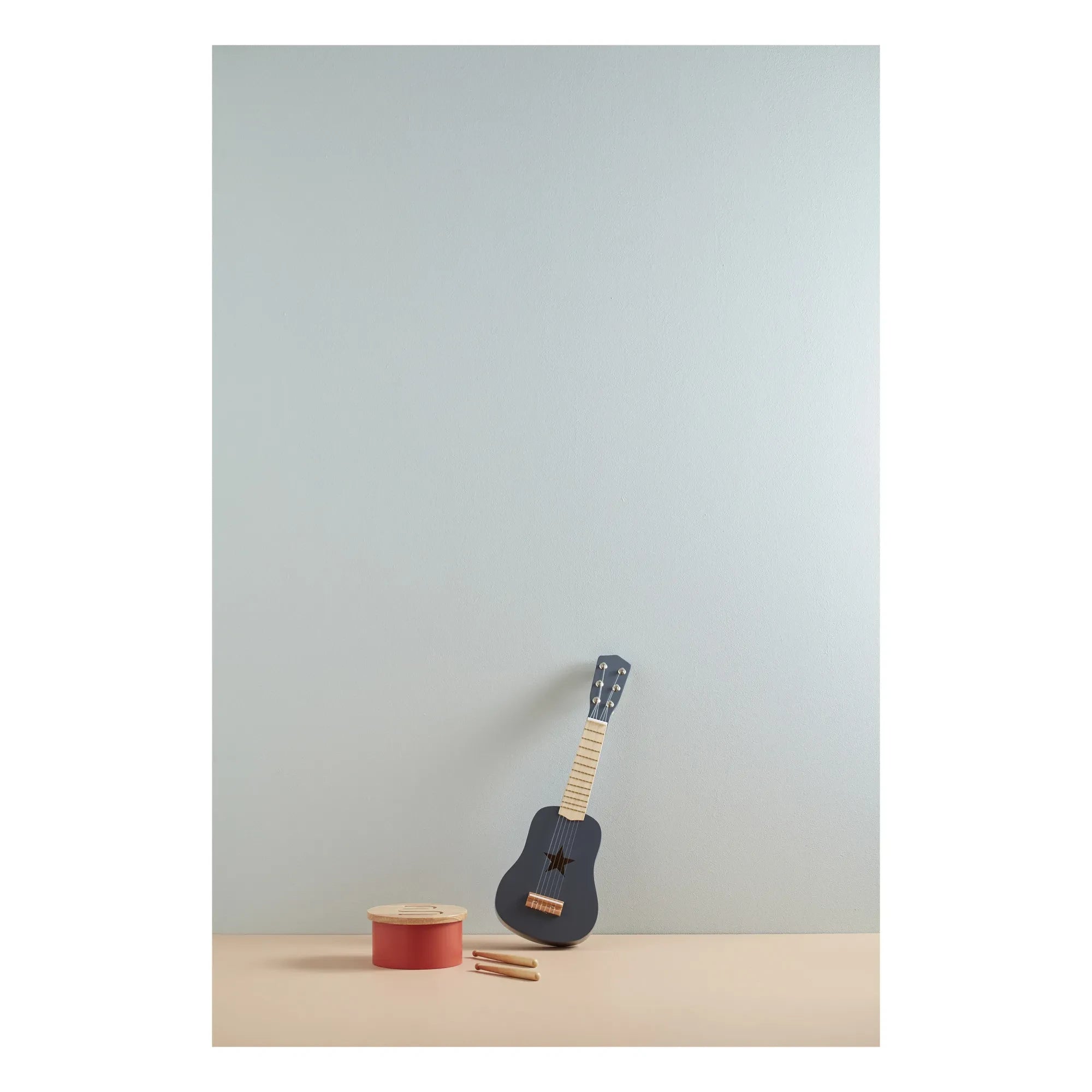 Kid's Concept - Ahşap Çocuk Gitarı | Koyu gri